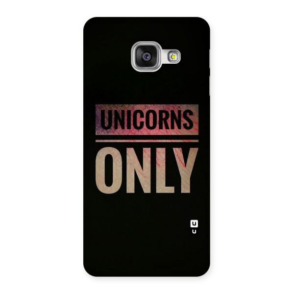 Unicorns Only Back Case for Galaxy A3 2016