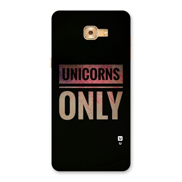 Unicorns Only Back Case for Galaxy C9 Pro