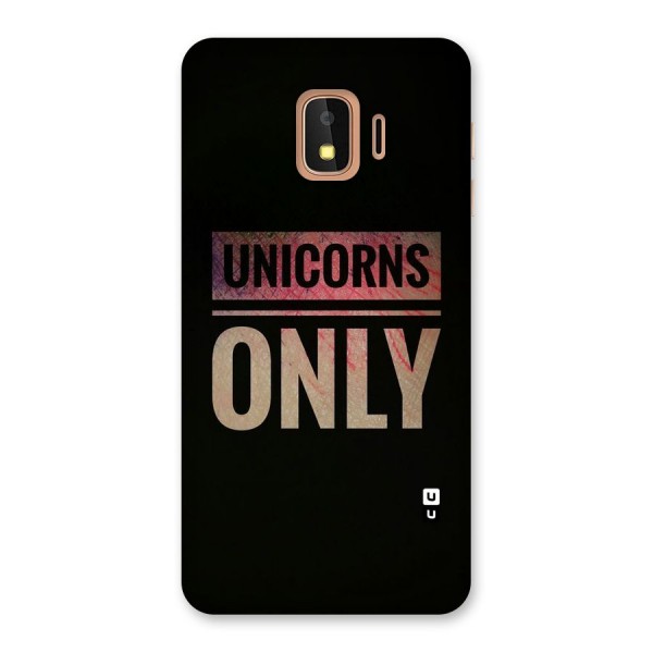 Unicorns Only Back Case for Galaxy J2 Core