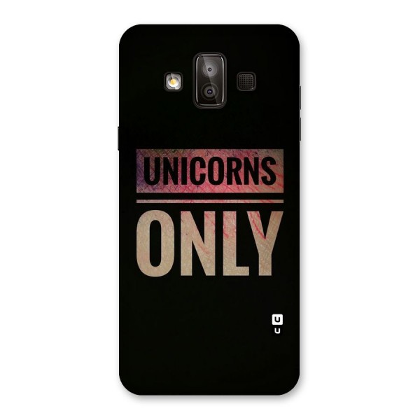 Unicorns Only Back Case for Galaxy J7 Duo