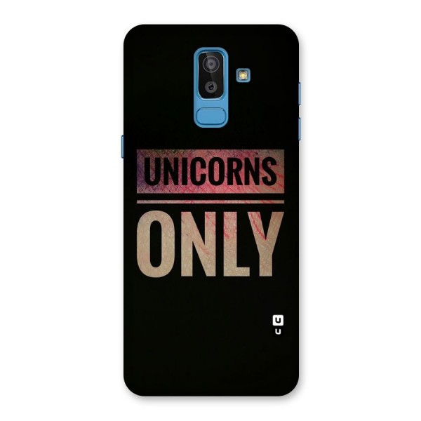 Unicorns Only Back Case for Galaxy J8