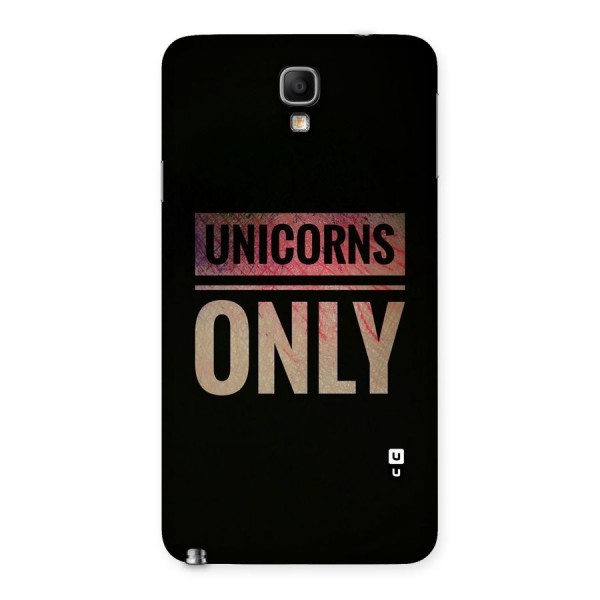 Unicorns Only Back Case for Galaxy Note 3 Neo
