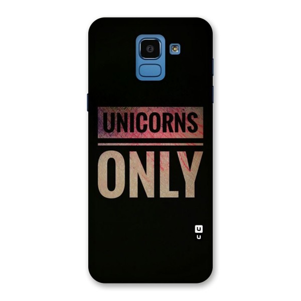 Unicorns Only Back Case for Galaxy On6