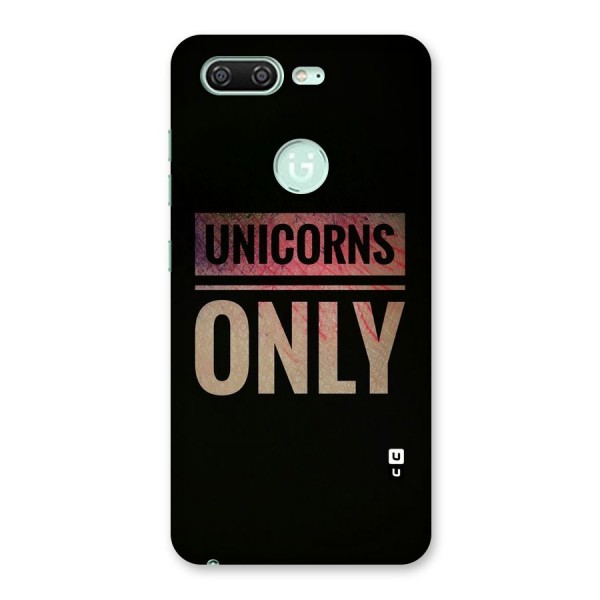 Unicorns Only Back Case for Gionee S10