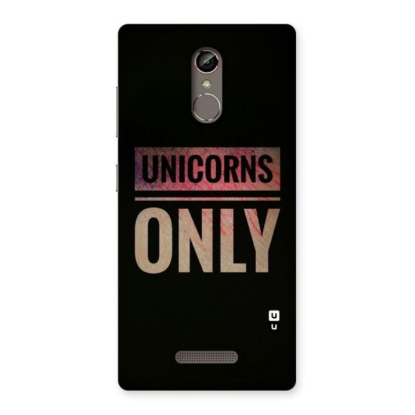Unicorns Only Back Case for Gionee S6s