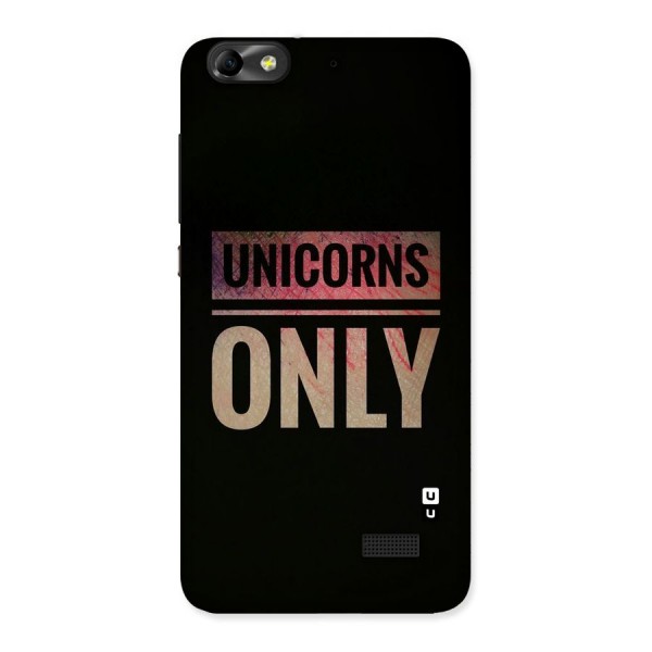 Unicorns Only Back Case for Honor 4C