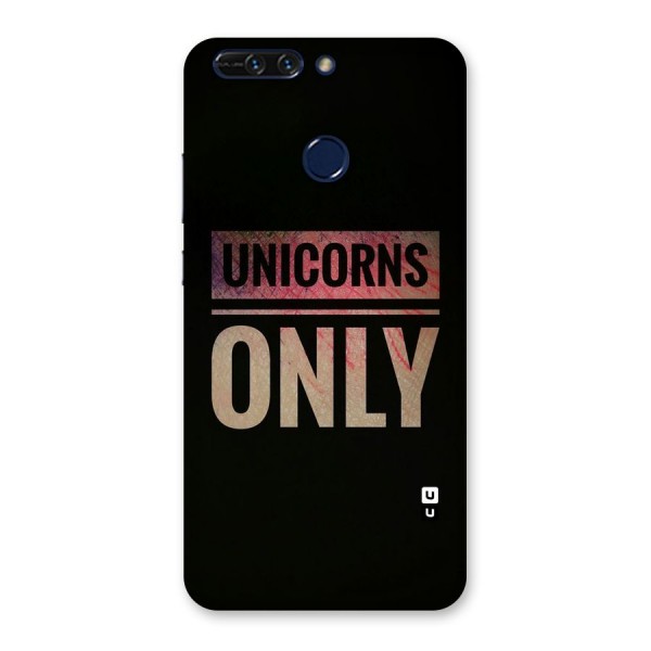 Unicorns Only Back Case for Honor 8 Pro