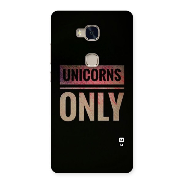 Unicorns Only Back Case for Huawei Honor 5X