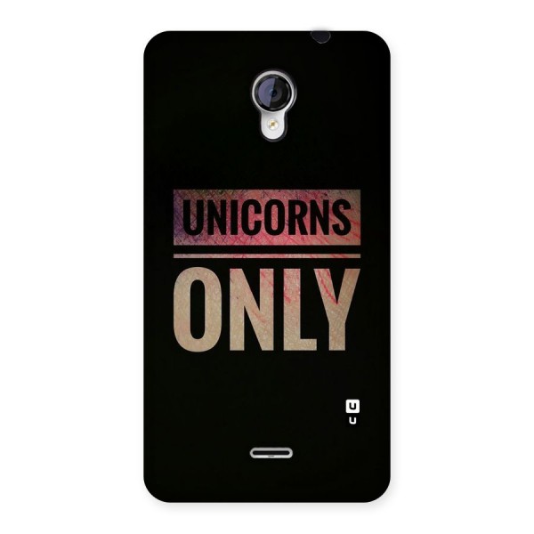 Unicorns Only Back Case for Micromax Unite 2 A106
