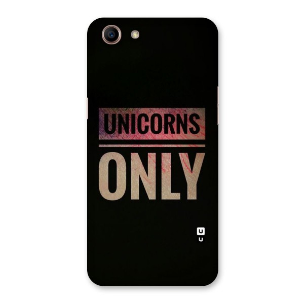 Unicorns Only Back Case for Oppo A83 (2018)