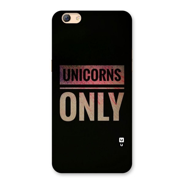 Unicorns Only Back Case for Oppo F3 Plus
