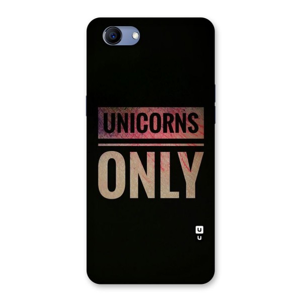 Unicorns Only Back Case for Oppo Realme 1