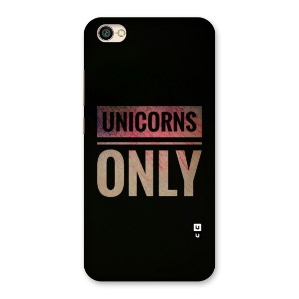 Unicorns Only Back Case for Redmi Y1 Lite
