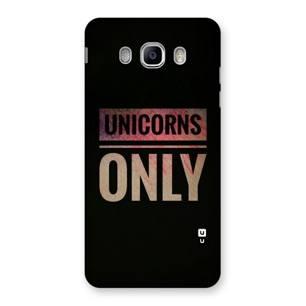 Unicorns Only Back Case for Samsung Galaxy J5 2016