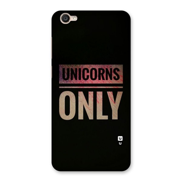 Unicorns Only Back Case for Vivo Y55