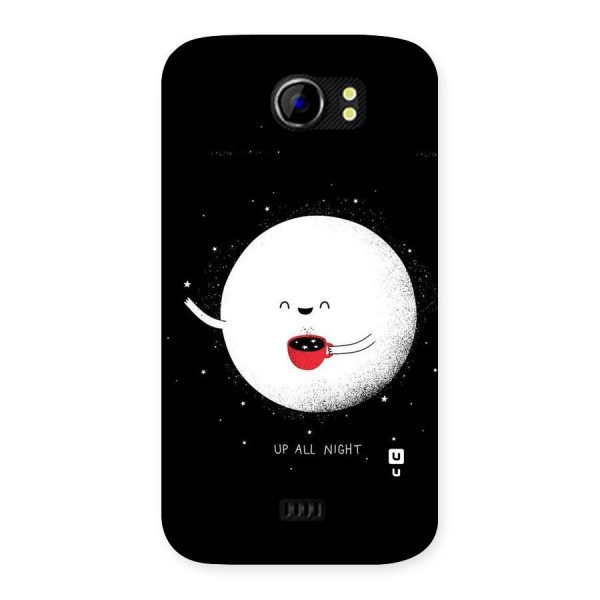 Up All Night Back Case for Micromax Canvas 2 A110