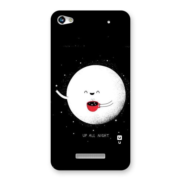 Up All Night Back Case for Micromax Hue 2