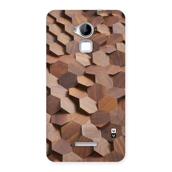 Uplifted Wood Hexagons Back Case for Coolpad Note 3