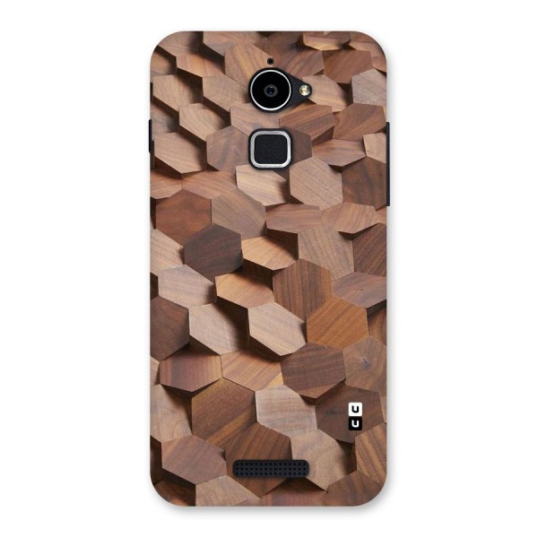 Uplifted Wood Hexagons Back Case for Coolpad Note 3 Lite