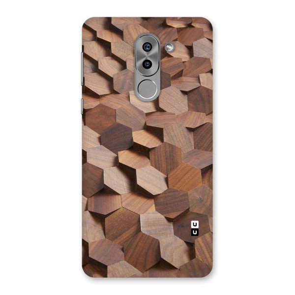 Uplifted Wood Hexagons Back Case for Honor 6X