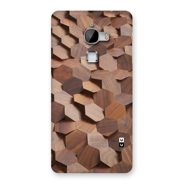 Uplifted Wood Hexagons Back Case for LeTv Le Max