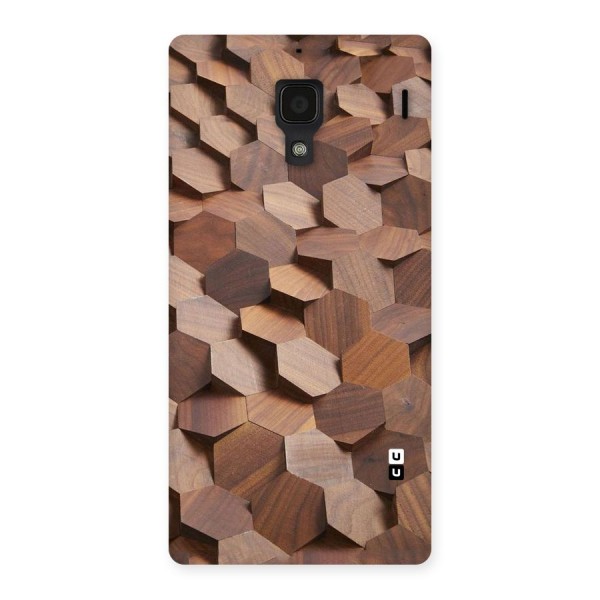 Uplifted Wood Hexagons Back Case for Redmi 1S