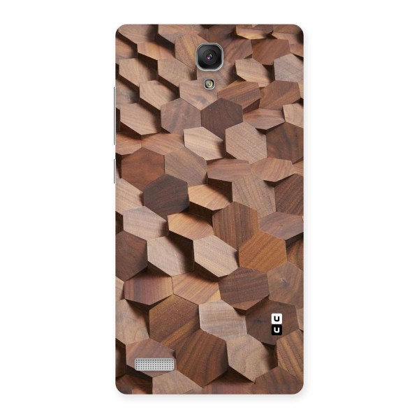 Uplifted Wood Hexagons Back Case for Redmi Note Prime