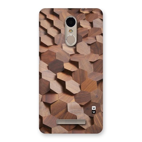 Uplifted Wood Hexagons Back Case for Xiaomi Redmi Note 3