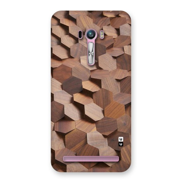 Uplifted Wood Hexagons Back Case for Zenfone Selfie