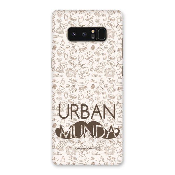 Urban Munda Back Case for Galaxy Note 8