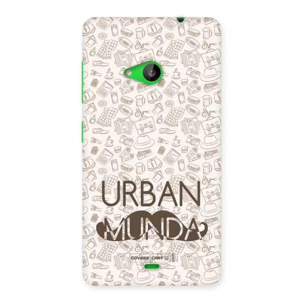 Urban Munda Back Case for Lumia 535