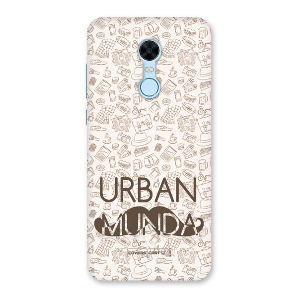 Urban Munda Back Case for Redmi Note 5
