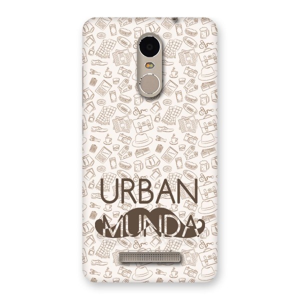 Urban Munda Back Case for Xiaomi Redmi Note 3