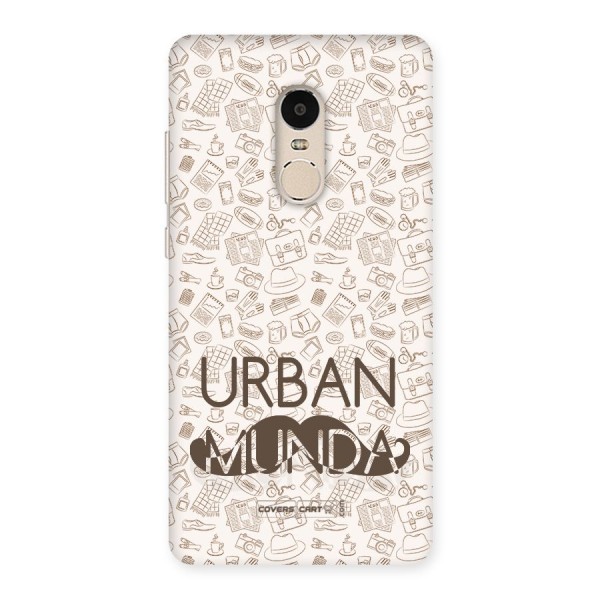 Urban Munda Back Case for Xiaomi Redmi Note 4