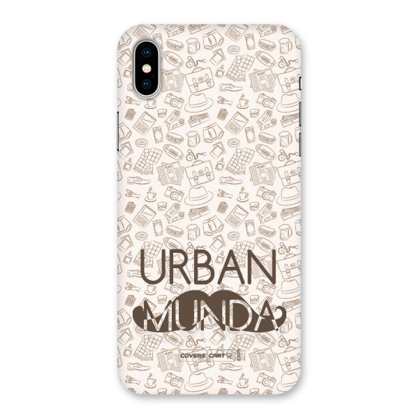 Urban Munda Back Case for iPhone XS
