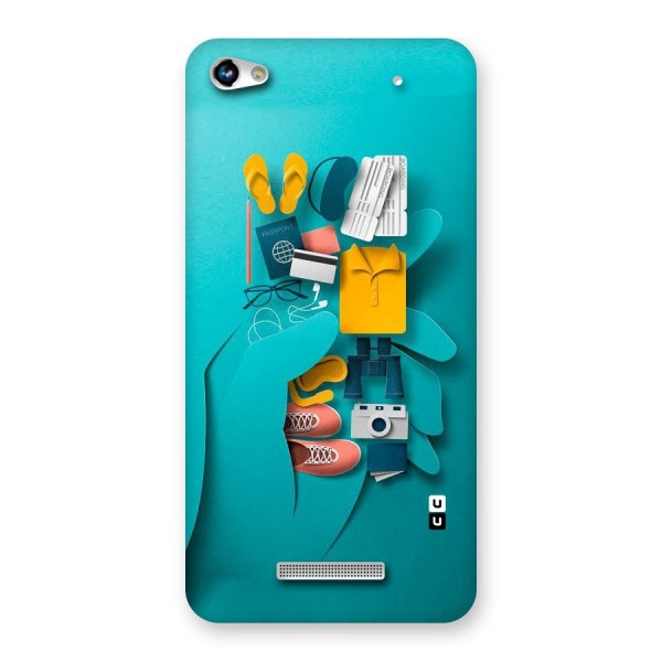 Vacay Vibes Back Case for Micromax Hue 2