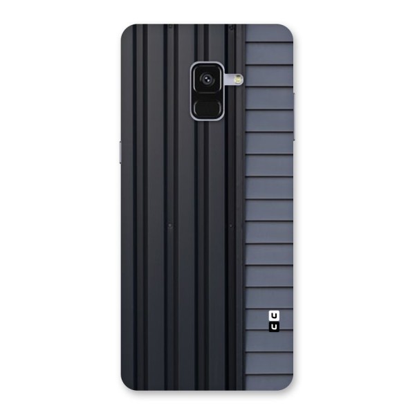 Vertical Horizontal Back Case for Galaxy A8 Plus