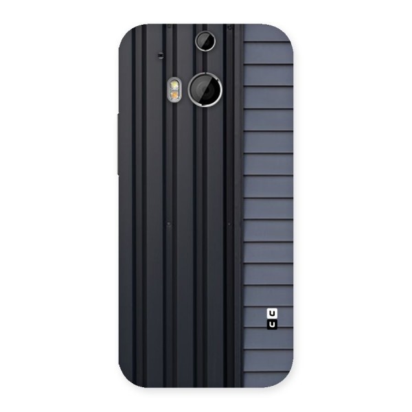 Vertical Horizontal Back Case for HTC One M8