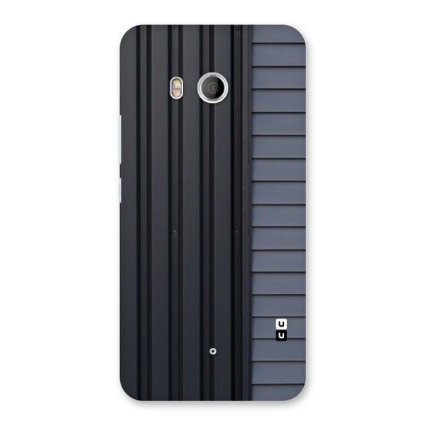 Vertical Horizontal Back Case for HTC U11