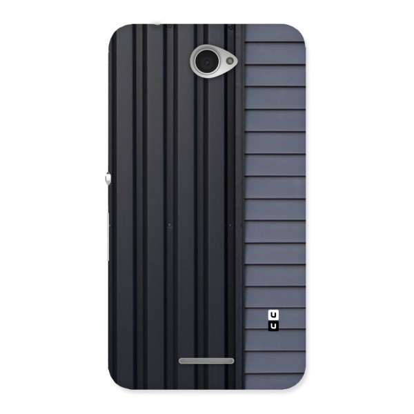 Vertical Horizontal Back Case for Sony Xperia E4