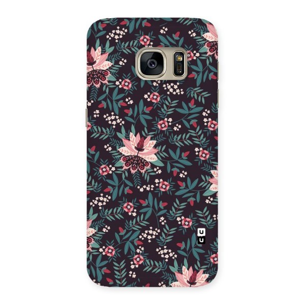 Very Leafy Pattern Back Case for Galaxy S7
