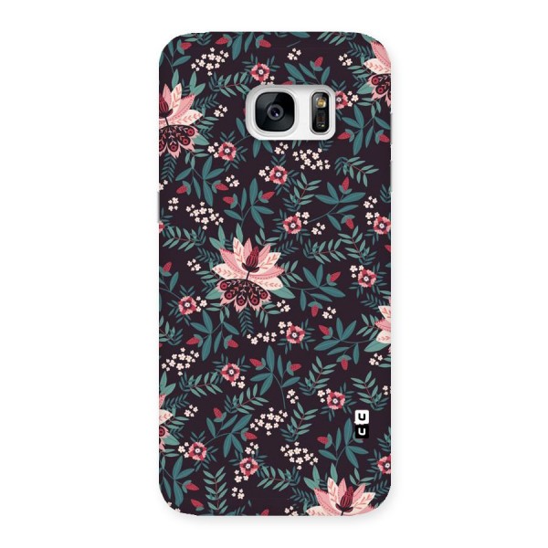 Very Leafy Pattern Back Case for Galaxy S7 Edge