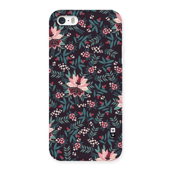 Very Leafy Pattern Back Case for iPhone SE