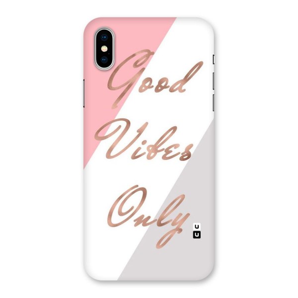 Vibes Classic Stripes Back Case for iPhone X