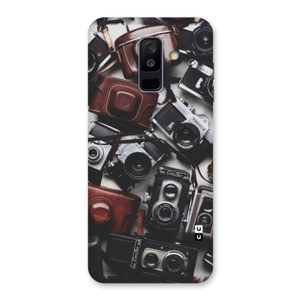 Vintage Beauty Shutter Back Case for Galaxy A6 Plus