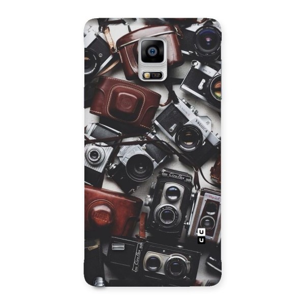 Vintage Beauty Shutter Back Case for Galaxy Note 4