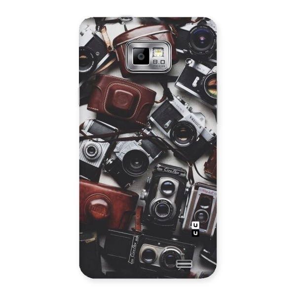 Vintage Beauty Shutter Back Case for Galaxy S2