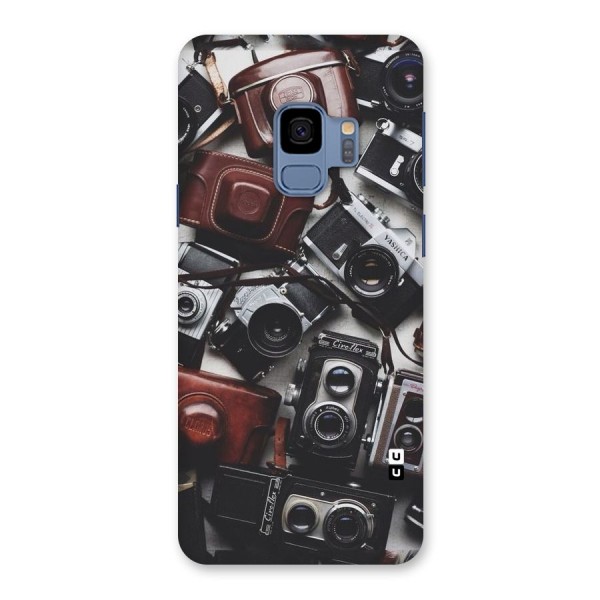 Vintage Beauty Shutter Back Case for Galaxy S9