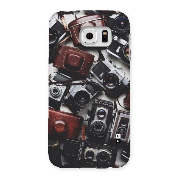 Vintage Beauty Shutter Back Case for Samsung Galaxy S6
