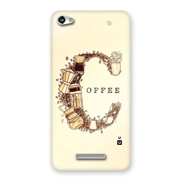 Vintage Coffee Back Case for Micromax Hue 2